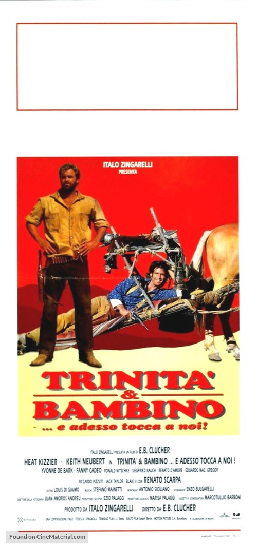 Trinit&agrave; &amp; Bambino... e adesso tocca a noi! - Italian Movie Poster