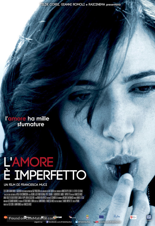 L&#039;amore &egrave; imperfetto - Italian Movie Poster