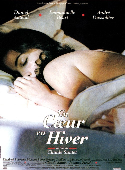 Un coeur en hiver - French Movie Poster