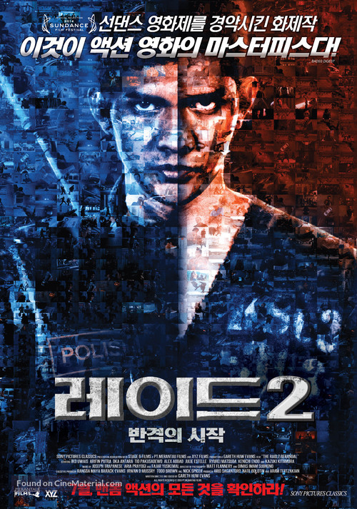The Raid 2: Berandal - South Korean Movie Poster