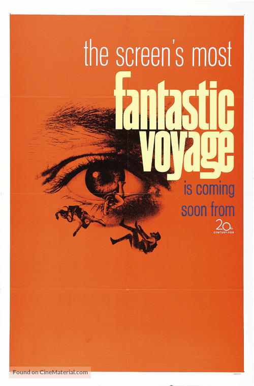 Fantastic Voyage - Advance movie poster