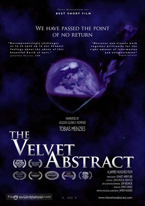 The Velvet Abstract - British Movie Poster