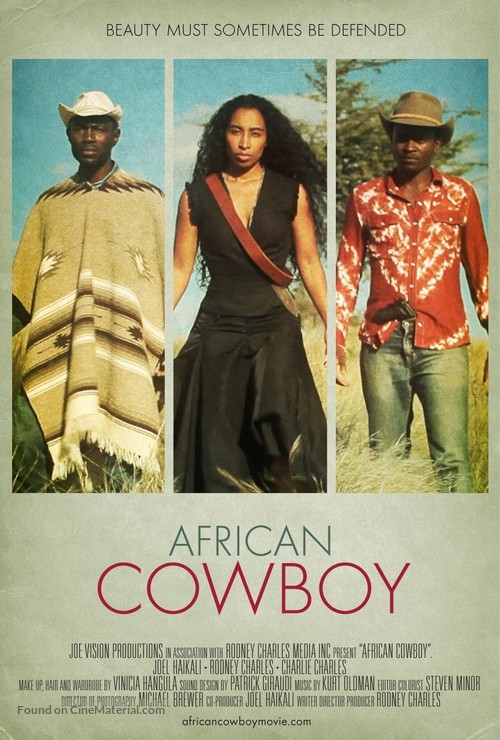 African Cowboy - South African Movie Poster