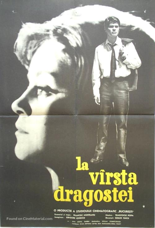 La v&icirc;rsta dragostei - Romanian Movie Poster