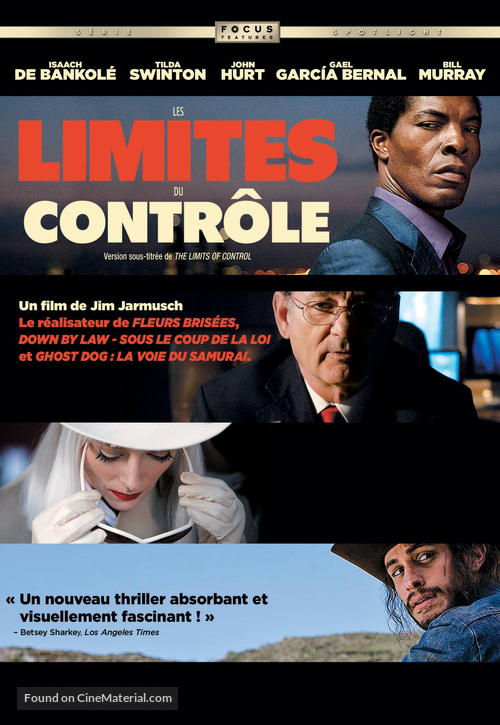 The Limits of Control - Canadian Movie Poster