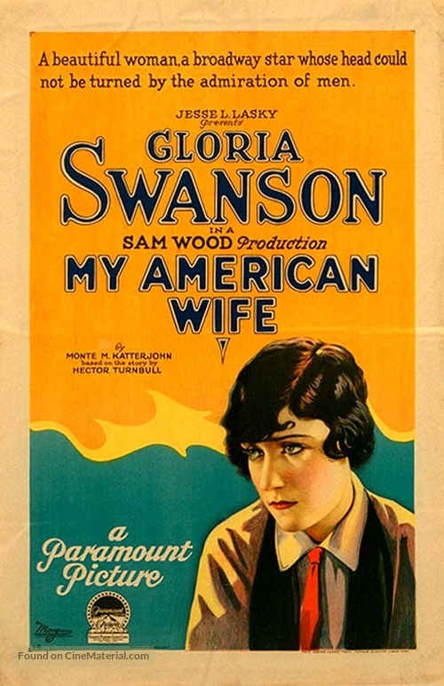 My American Wife - Movie Poster