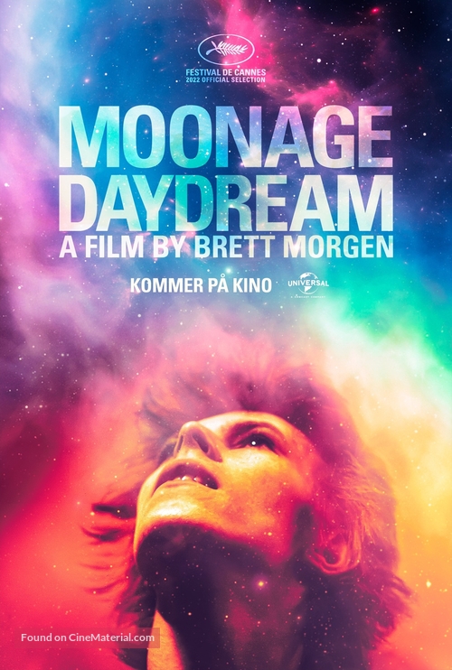 Moonage Daydream - Norwegian Movie Poster