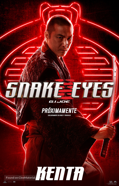 Snake Eyes: G.I. Joe Origins - Mexican Movie Poster