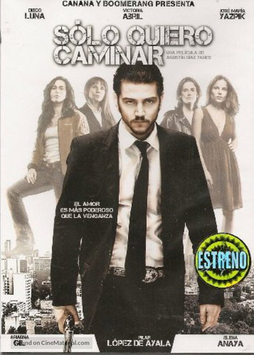 S&oacute;lo quiero caminar - Mexican DVD movie cover