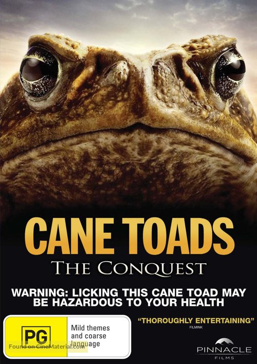 Cane Toads: The Conquest - Australian DVD movie cover