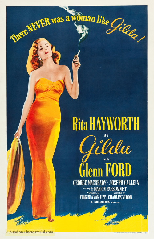 Gilda - Re-release movie poster