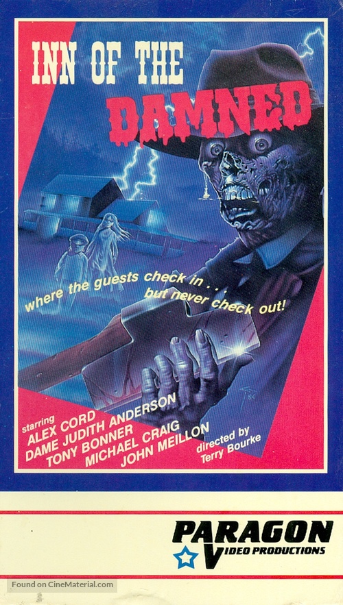 Inn of the Damned - VHS movie cover