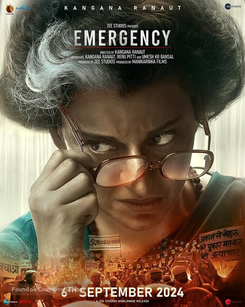 Emergency - Indian Movie Poster