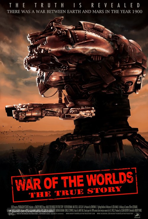 War of the Worlds the True Story - Movie Poster