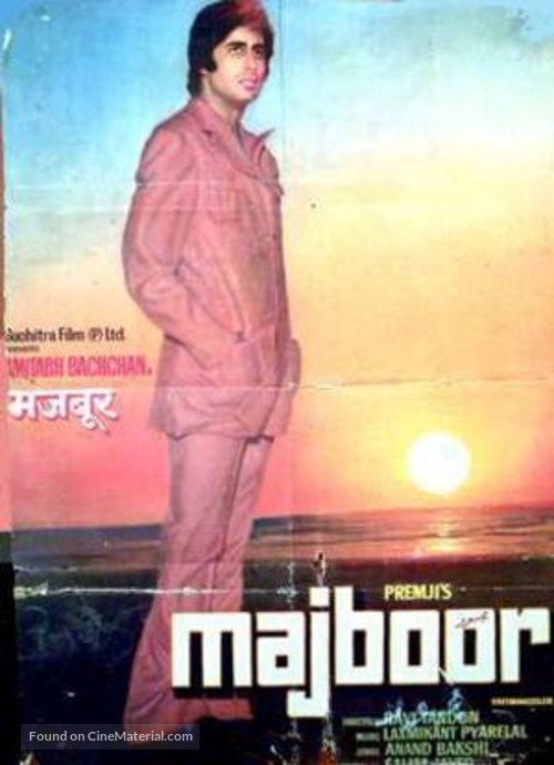 Majboor - Indian Movie Poster