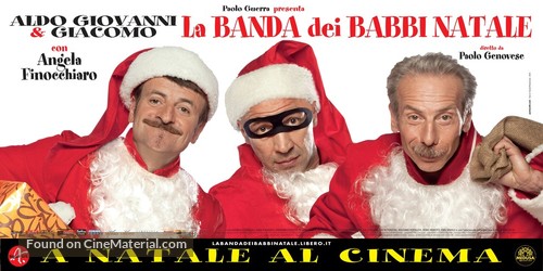 La banda dei babbi natale - Italian Movie Poster