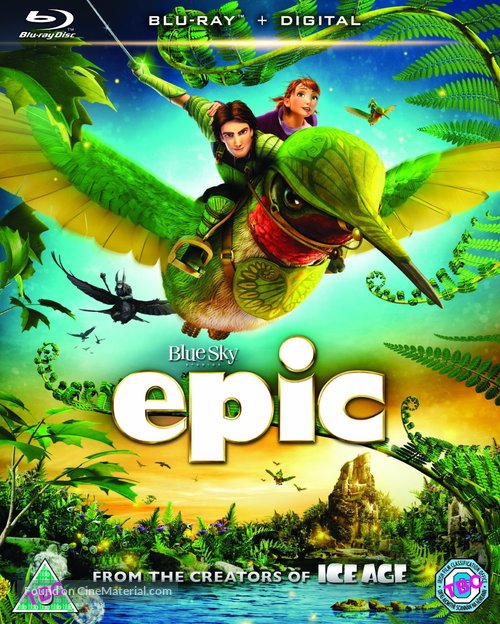 Epic - British Blu-Ray movie cover