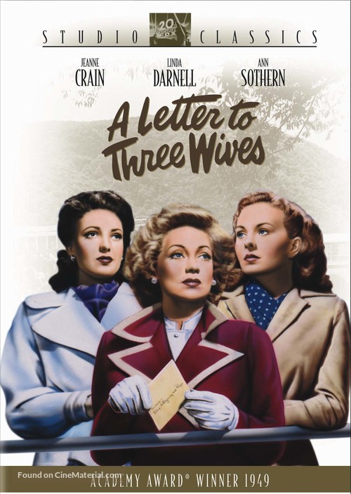 A Letter to Three Wives - DVD movie cover
