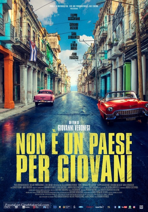 Non &egrave; un paese per giovani - Italian Movie Poster