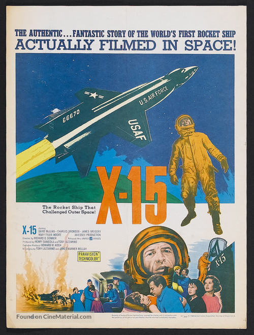 X-15 - Movie Poster