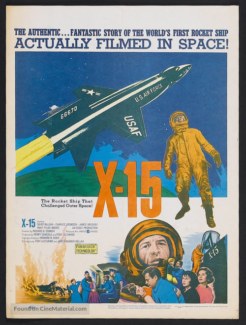 X-15 - Movie Poster