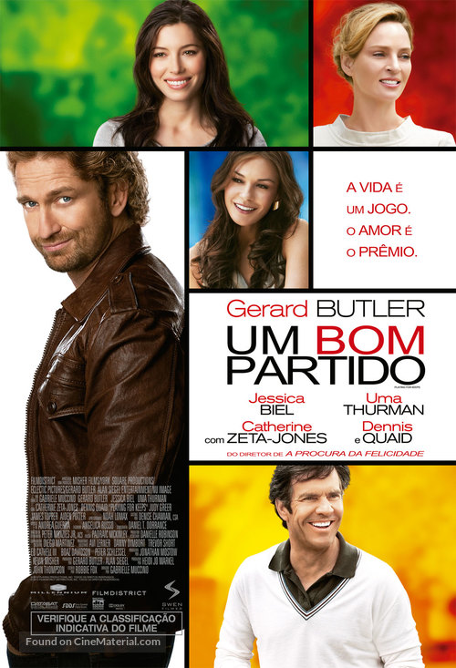 Playing for Keeps - Brazilian Movie Poster
