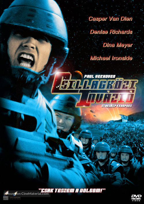 Starship Troopers - Hungarian DVD movie cover