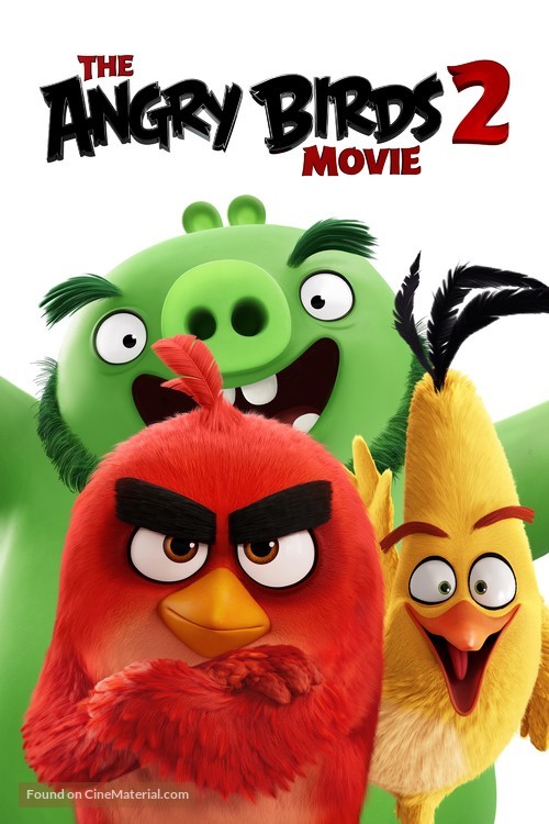 The Angry Birds Movie 2 - DVD movie cover
