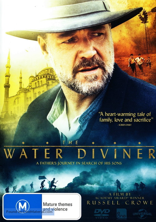 The Water Diviner - Australian DVD movie cover