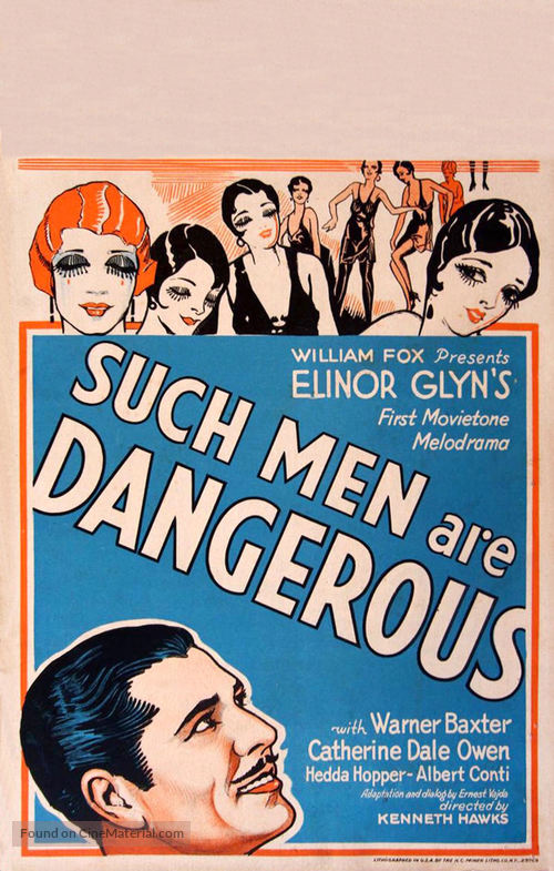 Such Men Are Dangerous - Movie Poster