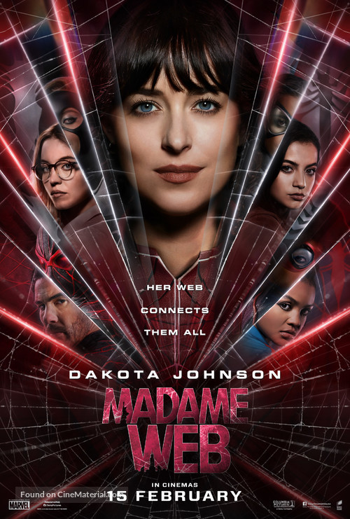 Madame Web - Malaysian Movie Poster