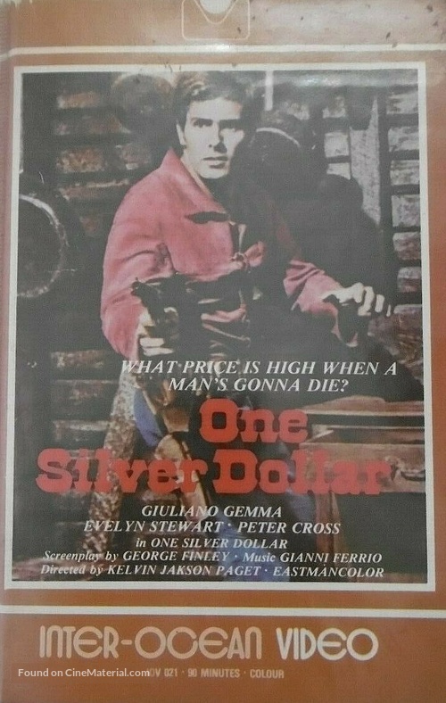 Un dollaro bucato - British VHS movie cover
