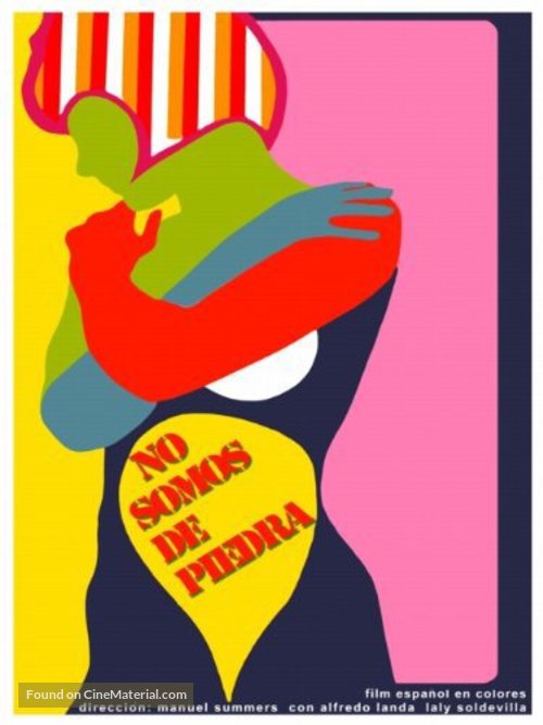 No somos de piedra - Spanish Movie Poster