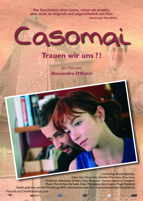 Casomai - German poster