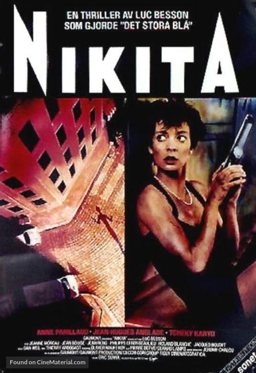 Nikita - Swedish Movie Poster