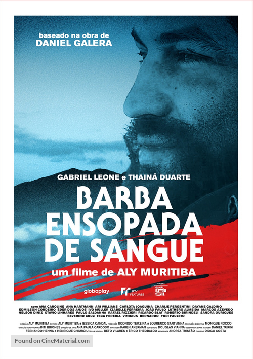 Barba Ensopada de Sangue - Brazilian Movie Poster