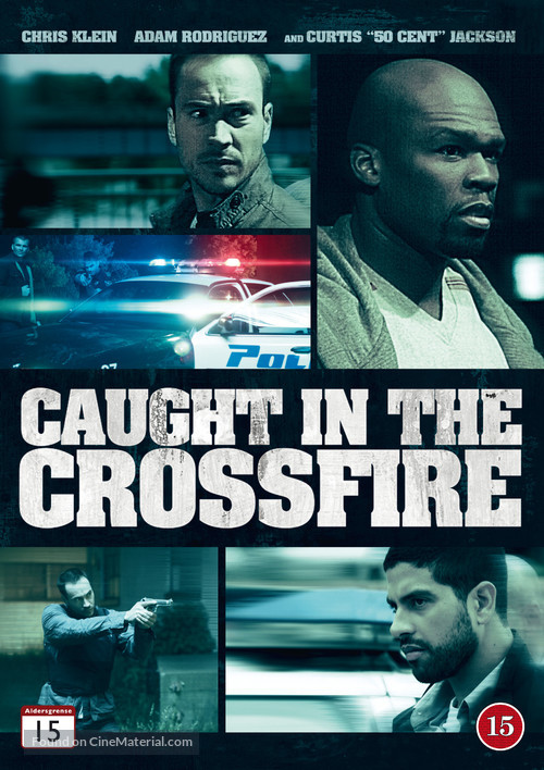 Caught in the Crossfire - Danish DVD movie cover