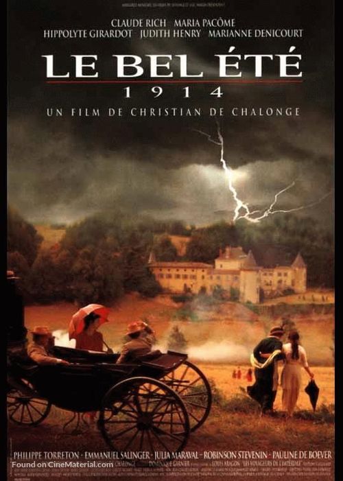 Le bel &eacute;t&eacute; 1914 - French Movie Poster