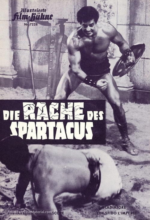 Il gladiatore che sfid&ograve; l&#039;impero - German poster