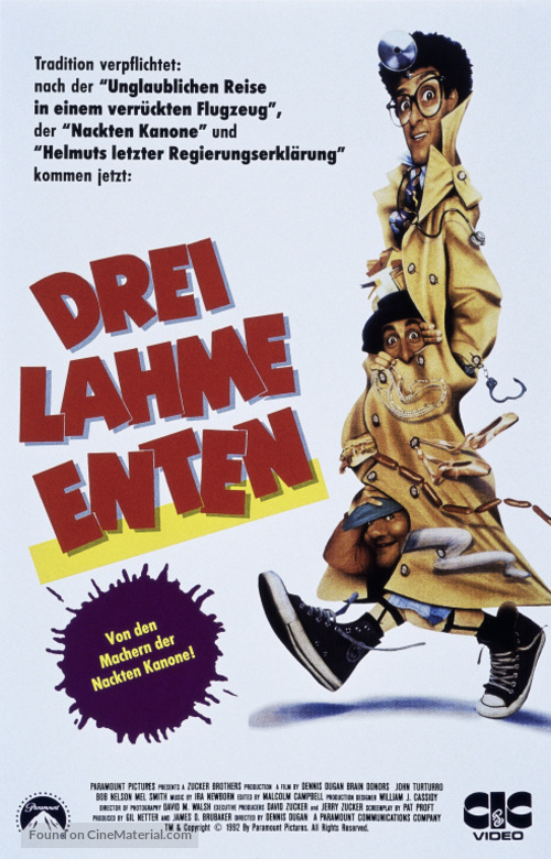 Brain Donors - German VHS movie cover