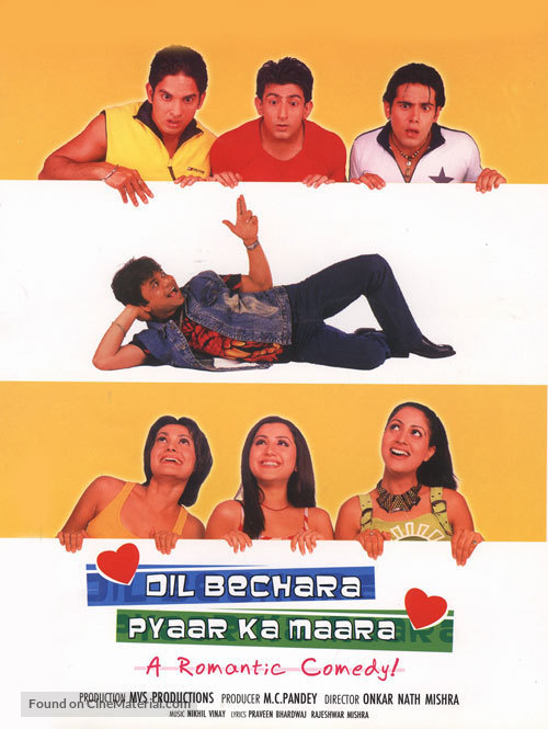 Dil Bechara Pyaar Ka Maara - Indian Movie Poster