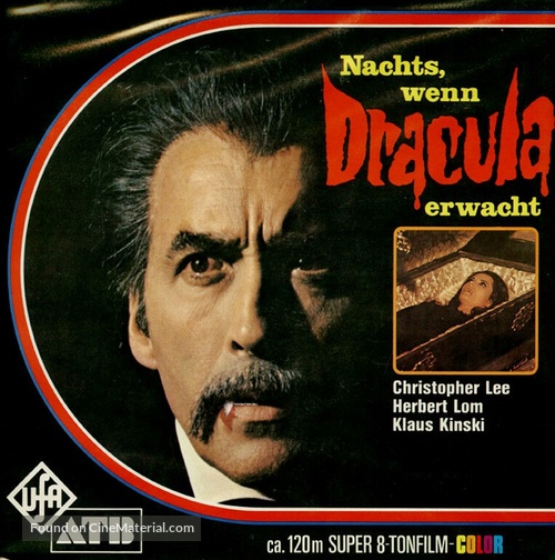 Nachts, wenn Dracula erwacht - German Movie Cover