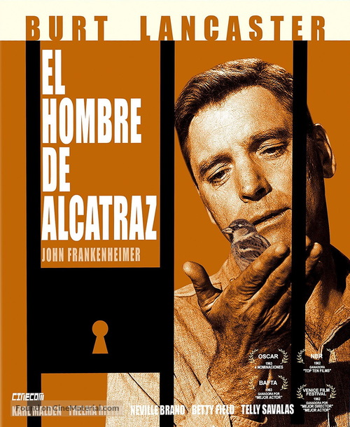 Birdman of Alcatraz - Spanish Movie Cover