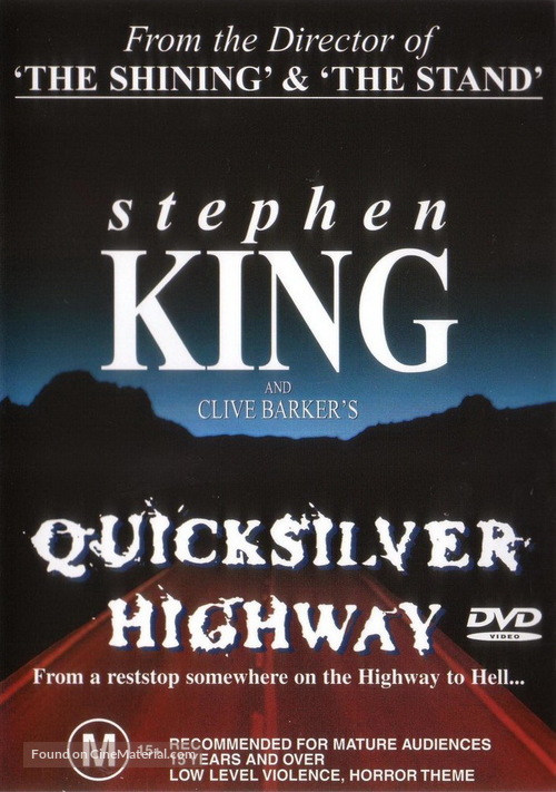 Quicksilver Highway - Australian DVD movie cover