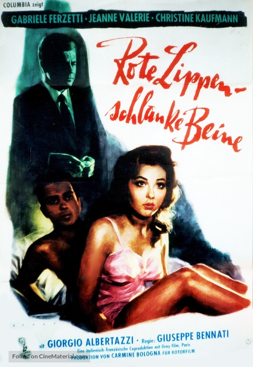 Labbra rosse - German Movie Poster