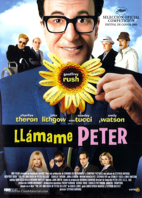 The Life And Death Of Peter Sellers - Spanish Movie Poster