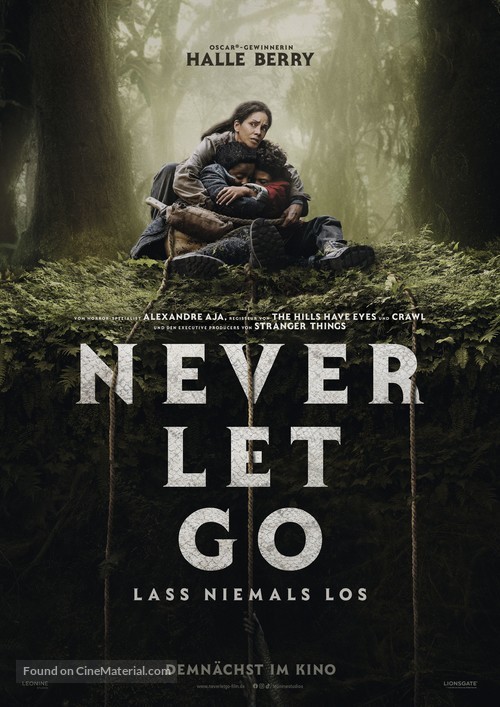 Never Let Go - German Movie Poster