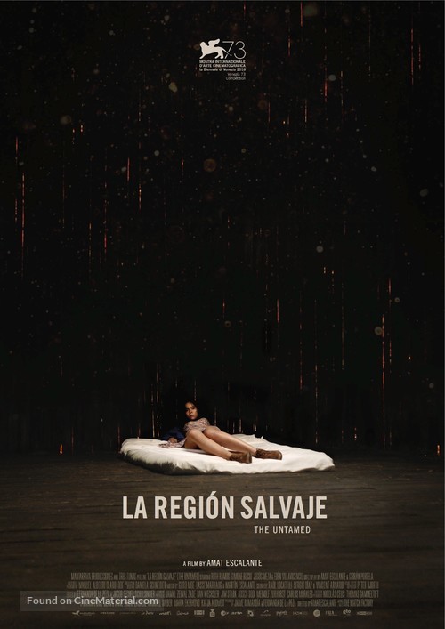 La regi&oacute;n salvaje - Mexican Movie Poster