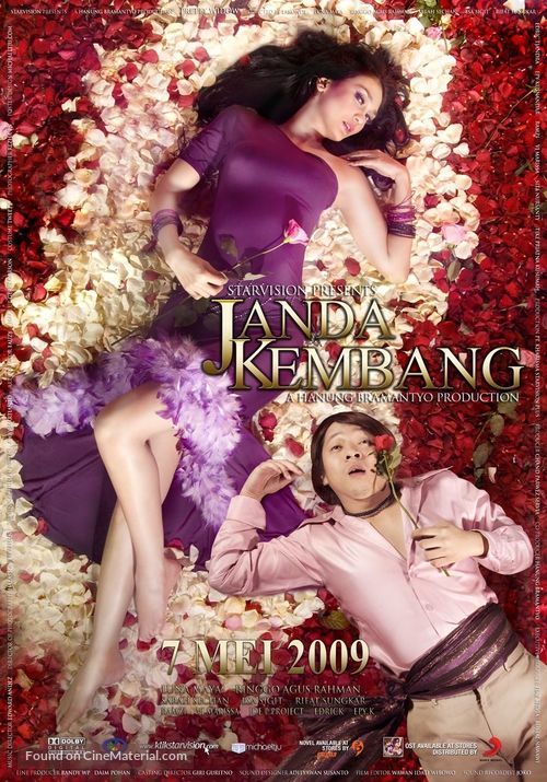 Janda kembang - Indonesian Movie Poster