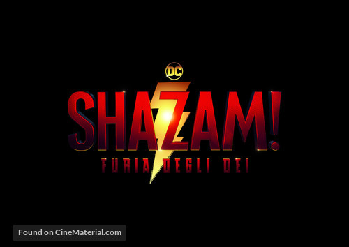 Shazam! Fury of the Gods - Italian Logo